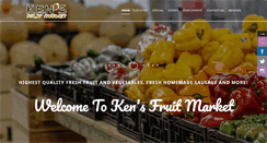 Desktop Screenshot of kensfruitmarket.com