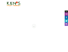 Tablet Screenshot of kensfruitmarket.com